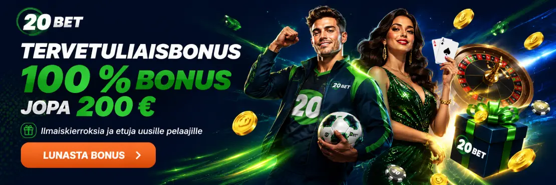 20Bet bonus 